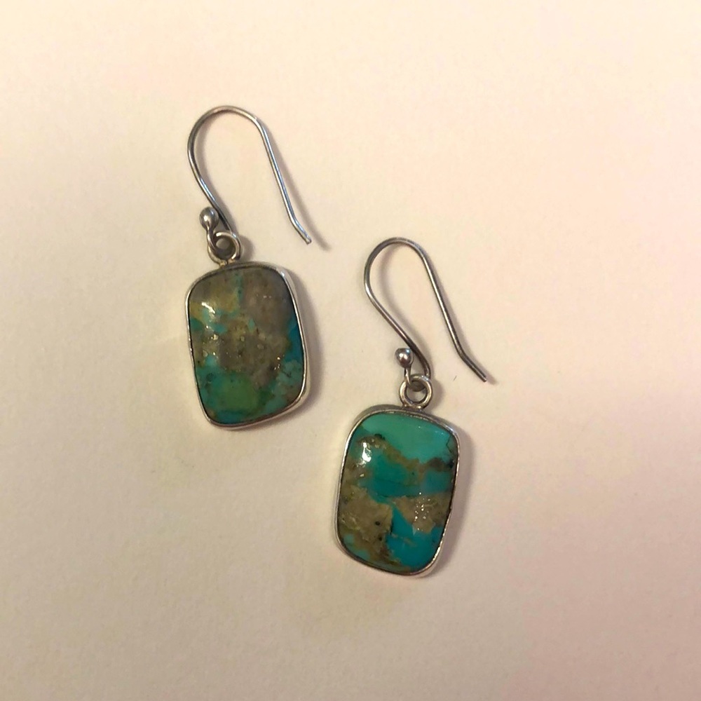 3/$20 Turquoise and Silver Earrings